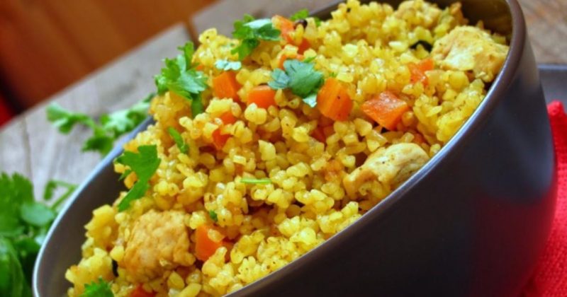 Классический плов со свининой в мультиварке